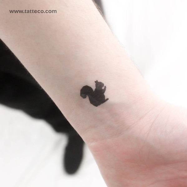 Little Squirrel Temporary Tattoo - Set of 3