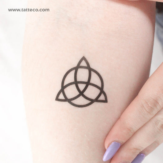 Trinity Knot Temporary Tattoo - Set of 3