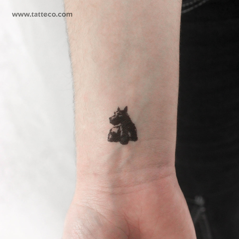 Scottie Temporary Tattoo - Set of 3