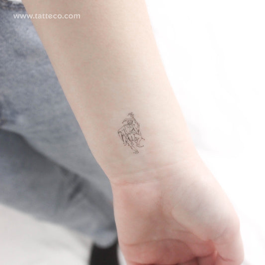 Tatuaje temporal de bufón - Juego de 3