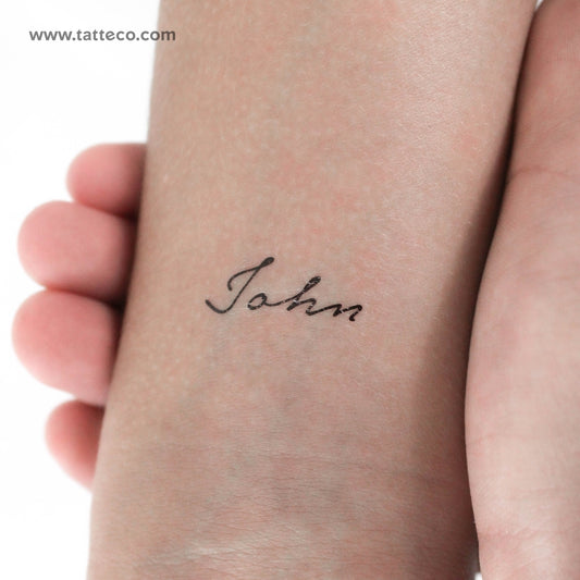 Tatuaje temporal de John - Juego de 3