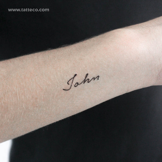 Tatuaje temporal de John - Juego de 3