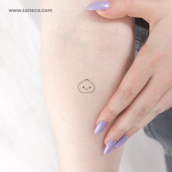 Tiny Dumpling Temporary Tattoo - Set of 3