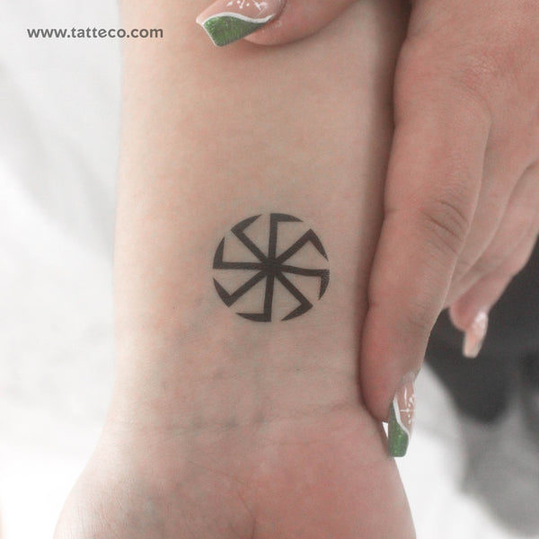 Kolovrat Temporary Tattoo - Set of 3