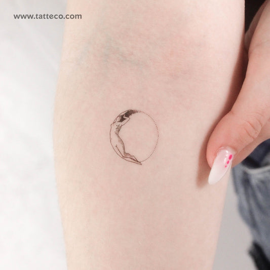 Tatuaje temporal pequeño de Selene - Juego de 3