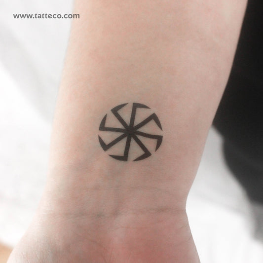 Kolovrat Temporary Tattoo - Set of 3
