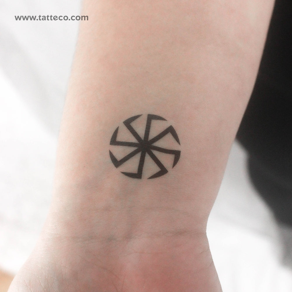 Kolovrat Temporary Tattoo - Set of 3