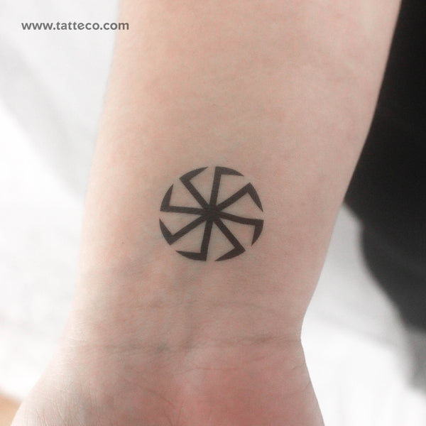 Kolovrat Temporary Tattoo - Set of 3