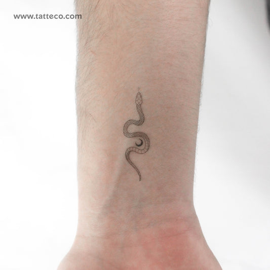 Tatuaje temporal de la serpiente Soma de Jakenowicz (juego de 3)