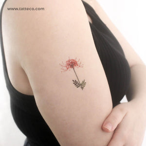 spider lily tatoo Spider Lily Temporary Tattoo by Zihee