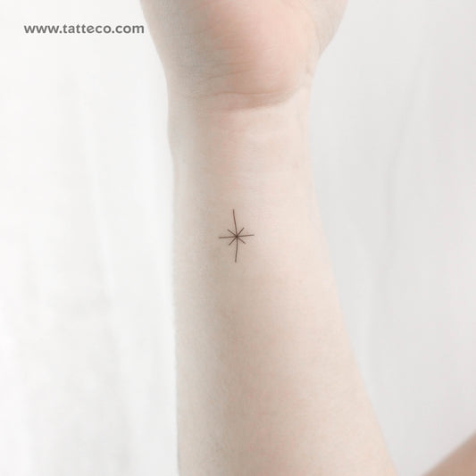 Morning Star Type I by Jakenowicz Temporary Tattoo - Set of 3
