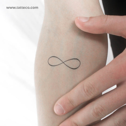 Infinity Symbol Temporary Tattoo - Set of 3