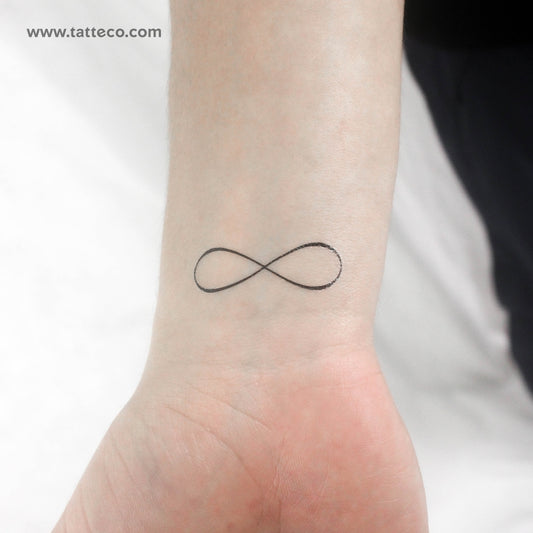 Infinity Symbol Temporary Tattoo - Set of 3