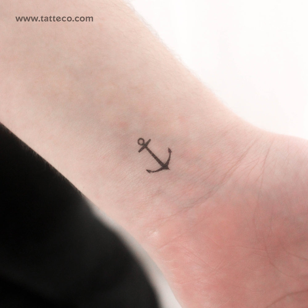 Little Anchor Temporary Tattoo - Set of 3