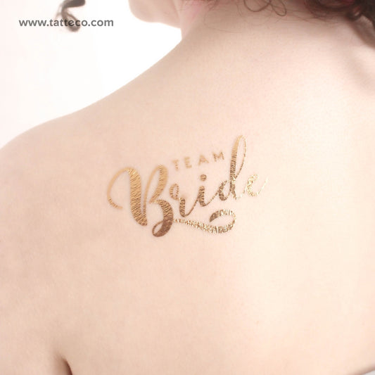 Tatuaje temporal de novia para bodas (juego de 100)