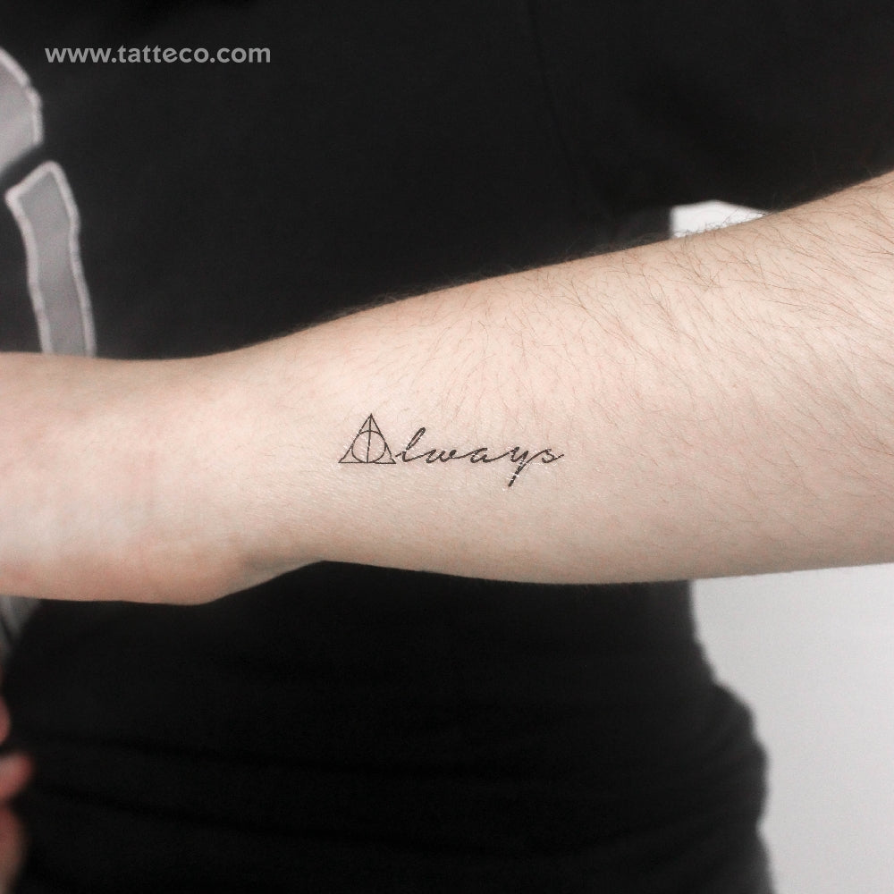 Always Temporary Tattoo - Set of 3
