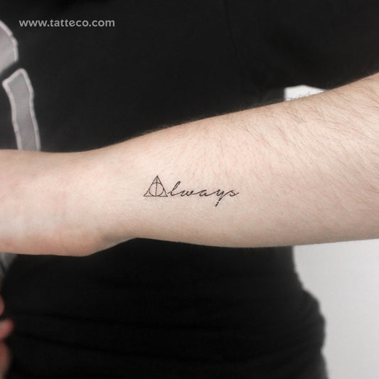 Always Temporary Tattoo - Set of 3