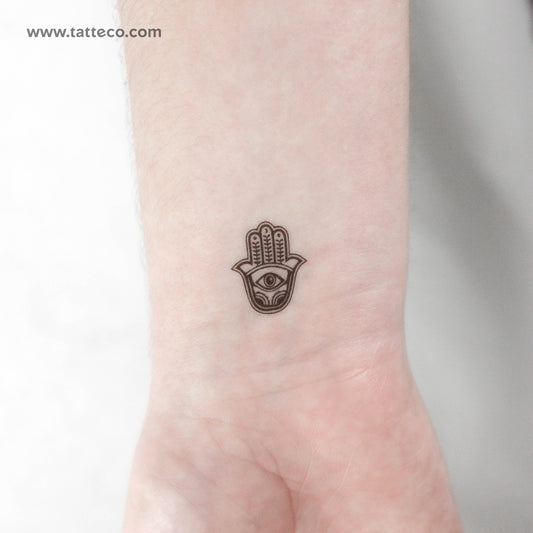 Tatuaje temporal de Hamsa pequeña - Juego de 3