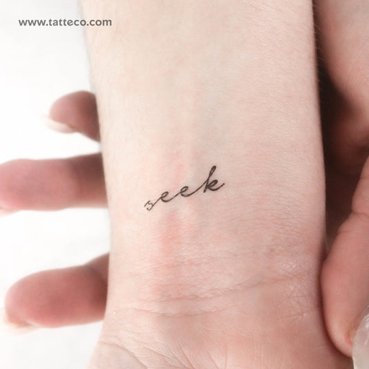 Tatuaje temporal Seek - Juego de 3