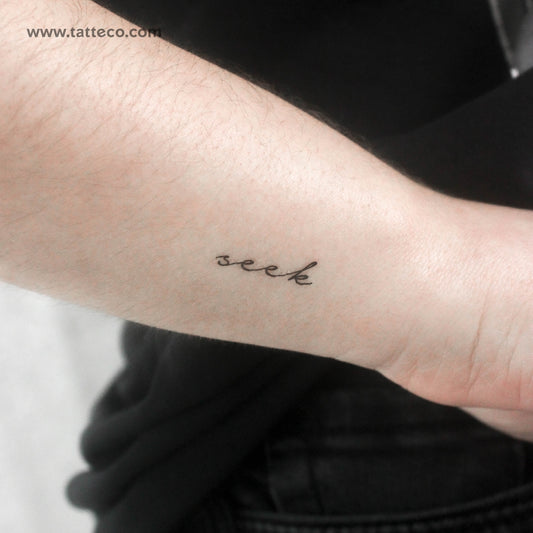 Tatuaje temporal Seek - Juego de 3