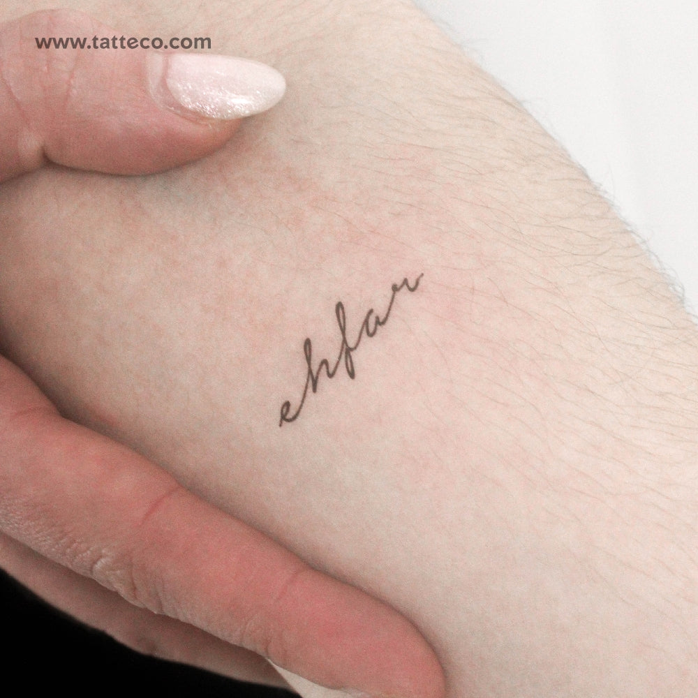 Ehfar Temporary Tattoo - Set of 3