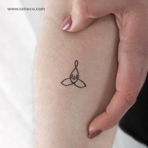 Mother Of Three Temporary Tattoo - Set of 3