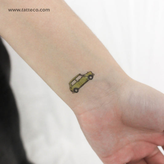 1977 Leyland Cars Mini 1000 Mark IV Temporary Tattoo - Set of 3