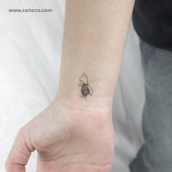 Piglet Temporary Tattoo - Set of 3