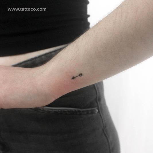 Tatuaje temporal de flecha pequeña - Juego de 3