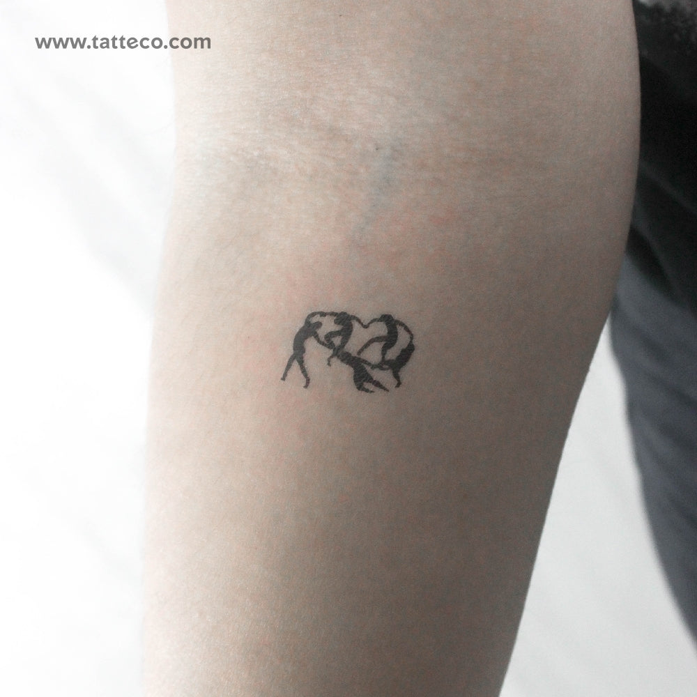 Matisse Dance Temporary Tattoo - Set of 3