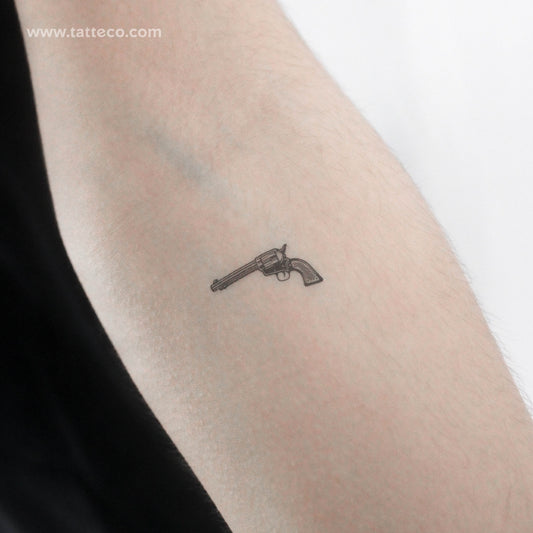 Revolver Temporary Tattoo - Set of 3