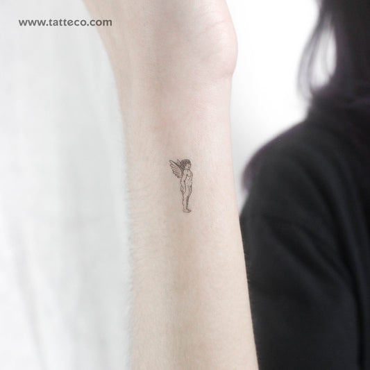 Tiny Angel Temporary Tattoo - Set of 3