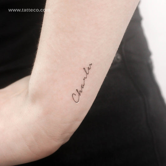 Tatuaje temporal de Charles - Juego de 3