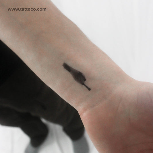Blurred Horse Temporary Tattoo - Set of 3
