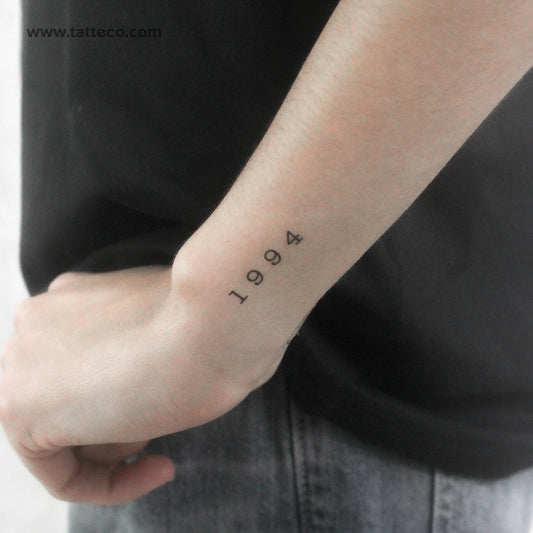 Tatuaje temporal de 1994 - Juego de 3