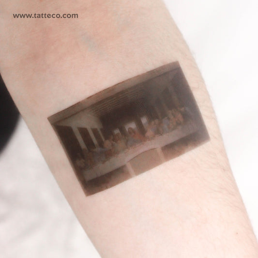 Tatuaje temporal de La Última Cena - Juego de 3