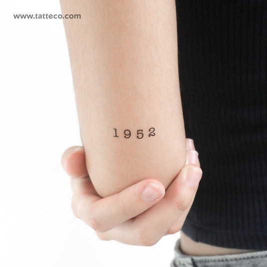 1952 Temporary Tattoo - Set of 3