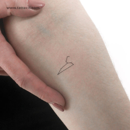 Tiny Leo Constellation Temporary Tattoo - Set of 3