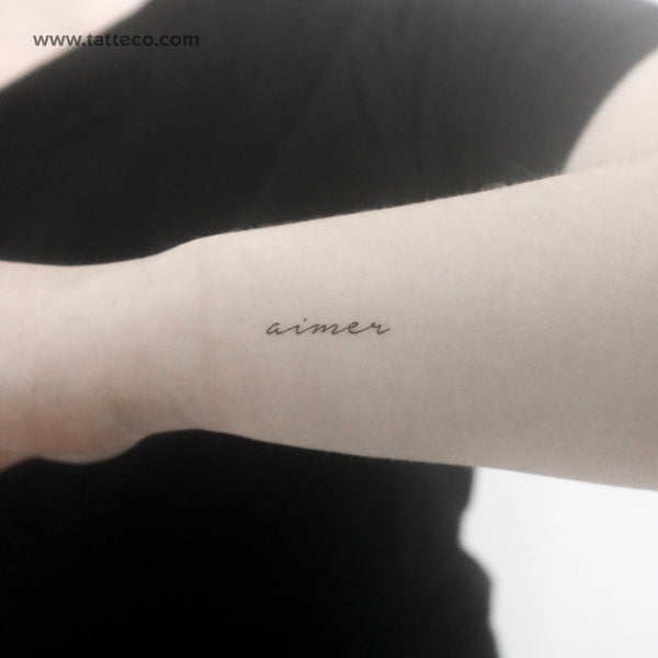 Aimer Temporary Tattoo - Set of 3