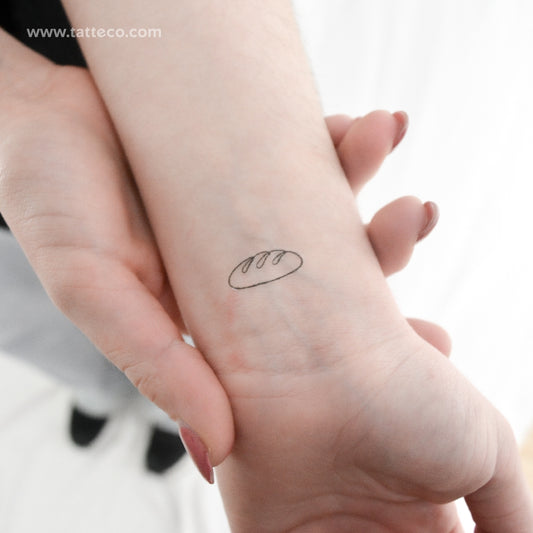 Tatuaje temporal de baguette - Juego de 3