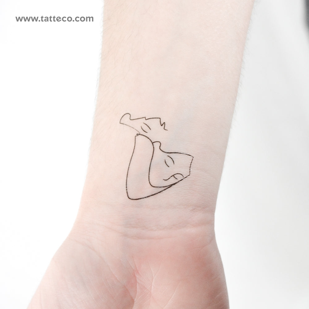 Siesta Temporary Tattoo - Set of 3