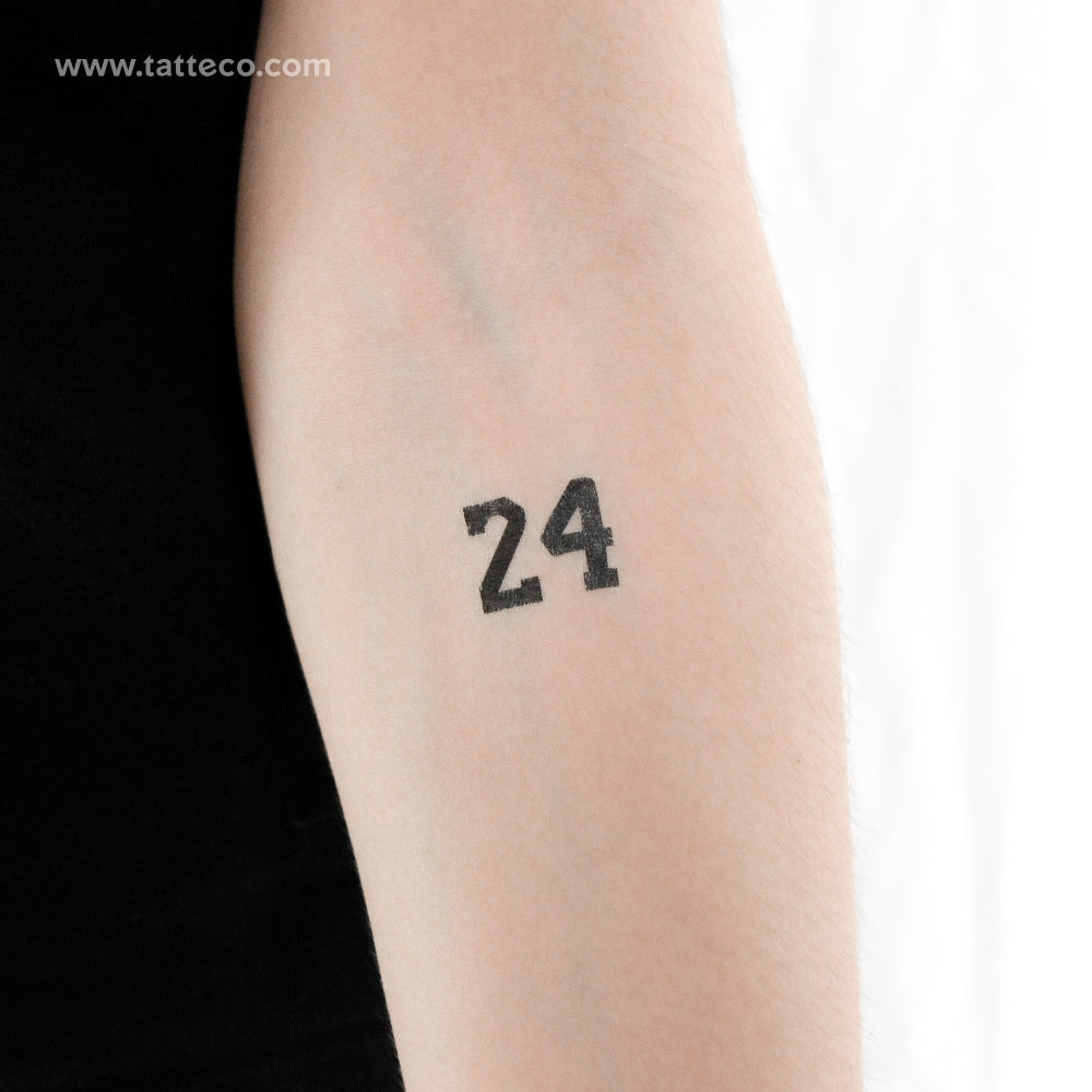 24 Temporary Tattoo - Set of 3