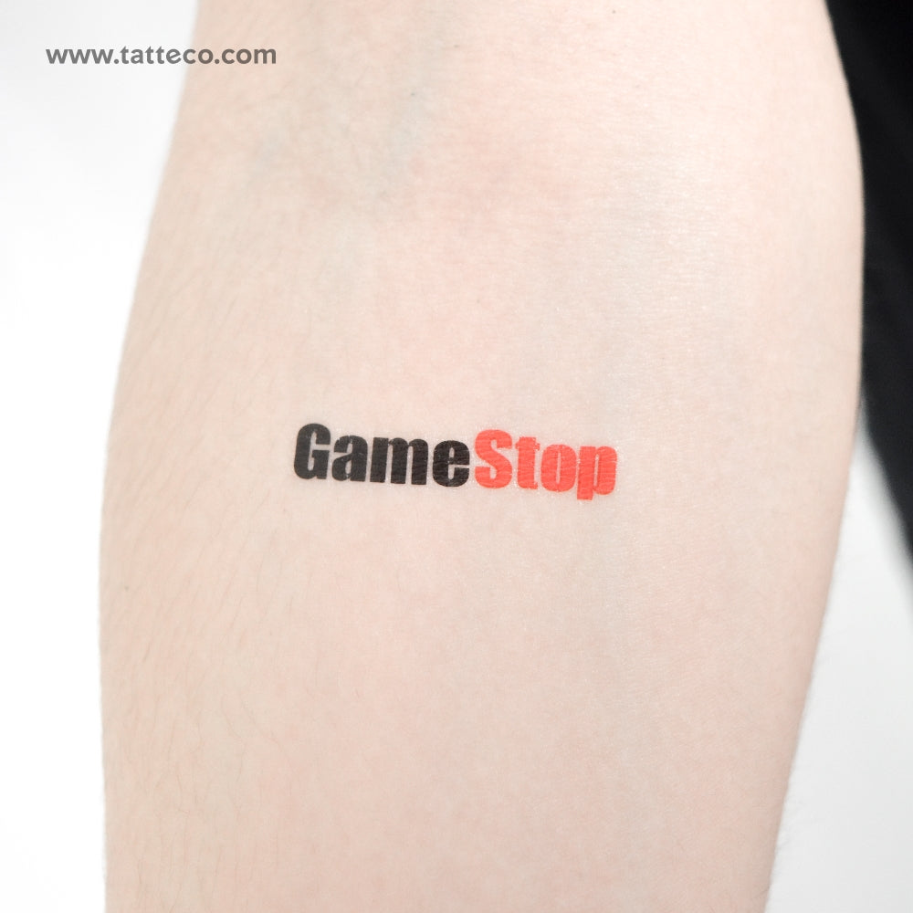 Tatuaje temporal de GameStop - Juego de 3