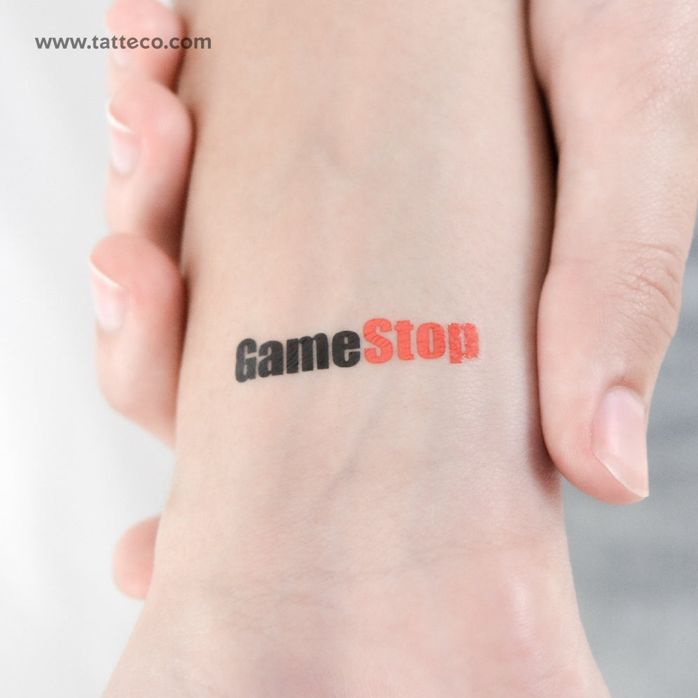 Tatuaje temporal de GameStop - Juego de 3