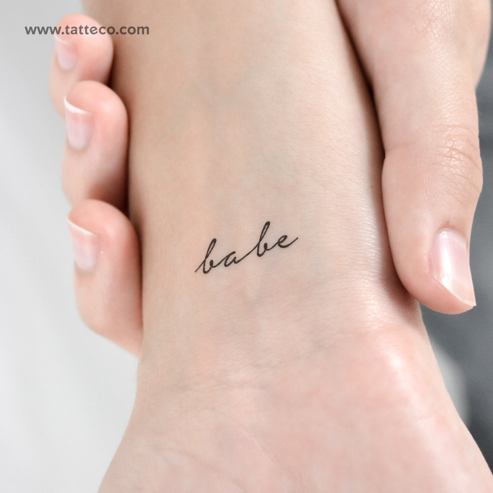 Tatuaje temporal de bebé - Juego de 3