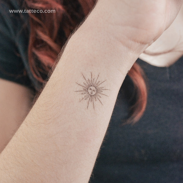 Inti Sun Temporary Tattoo - Set of 3