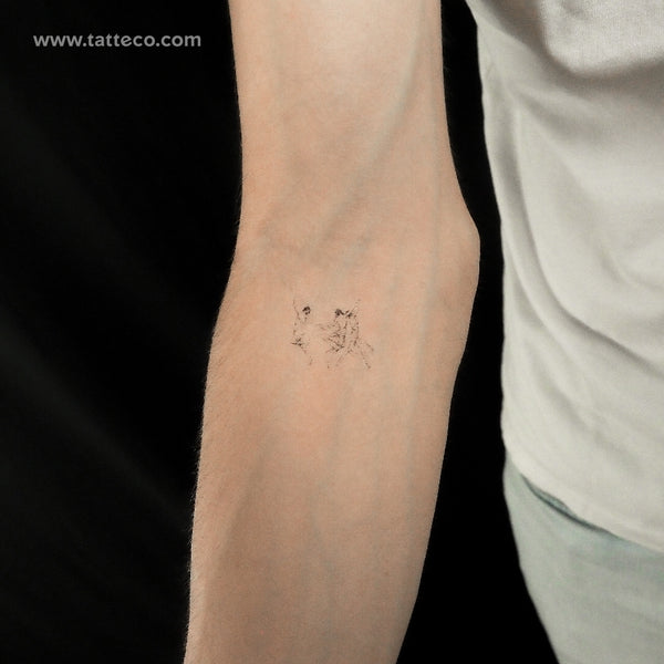 Andante Temporary Tattoo - Set of 3