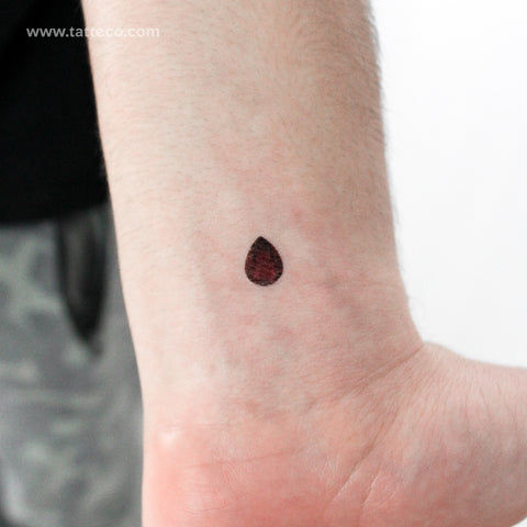 Ruby Temporary Tattoo - Set of 3