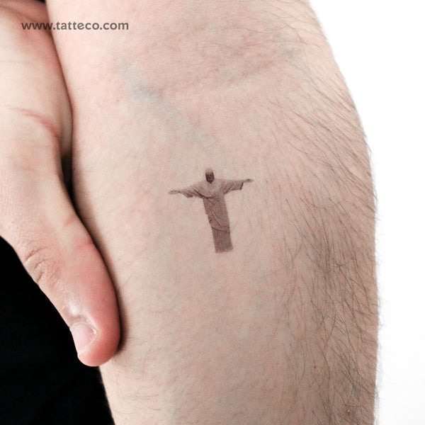 Christ The Redeemer Temporary Tattoo - Set of 3