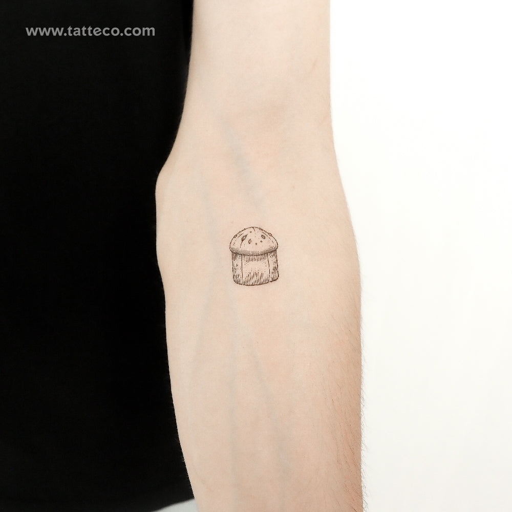Panettone Temporary Tattoo - Set of 3